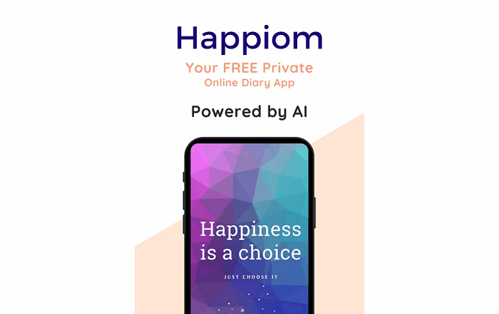 Happiom diary app