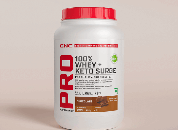 GNC India Launches Keto Surge Whey Protein - Advanced Protein with fat-burning formulation
